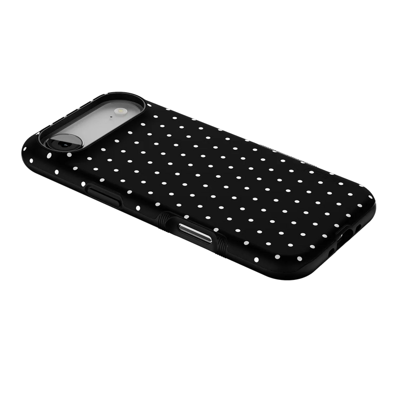 On the Dot | Black Polka Dot Case