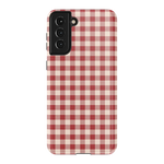 Sweet Jam | Red Gingham Case - Galaxy S21 Plus