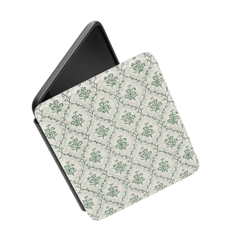 Sage Tapestry | Floral Vines Kindle Case