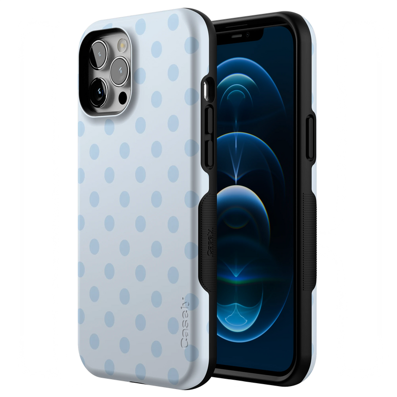 Spotted in SoHo | Light Blue Polka Dot Case