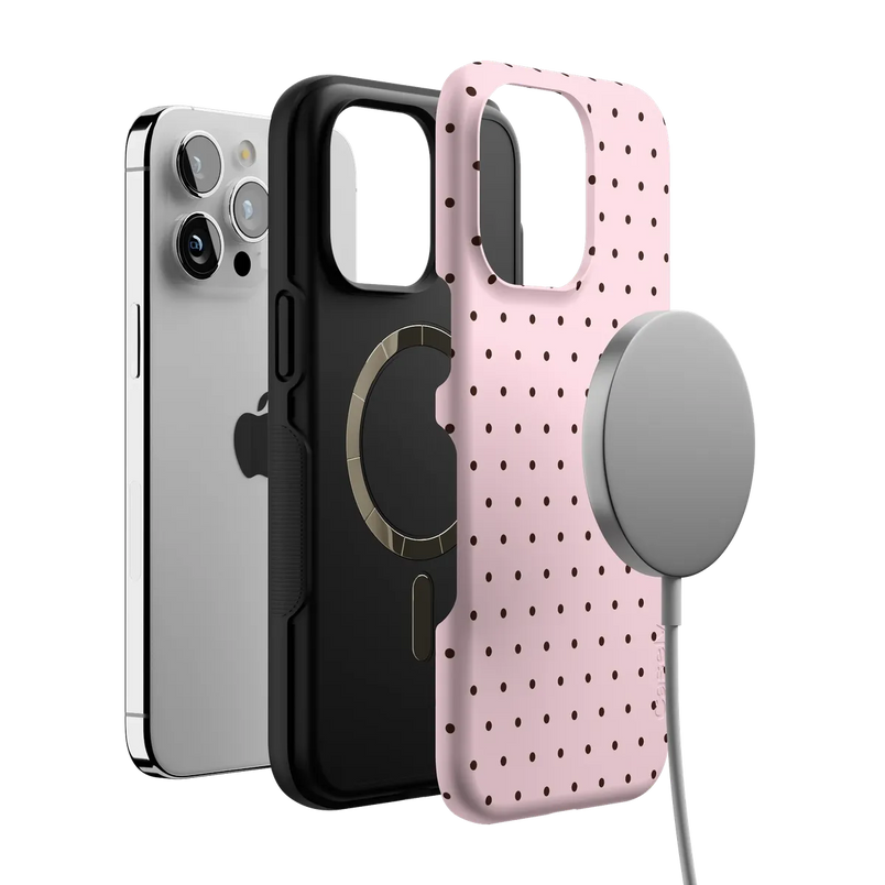 On the Dot | Pink Polka Dot Case