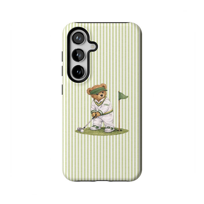 Bear on the Green | Clubhouse Case - Galaxy S24
