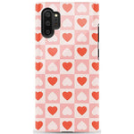 The Valentine's Collection | Heart Checkerboard Case Phone Case Casetry Essential Galaxy Note 10 Plus