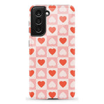 The Valentine's Collection | Heart Checkerboard Case Phone Case Casetry Essential Galaxy S22