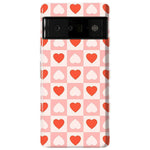 The Valentine's Collection | Heart Checkerboard Case Phone Case Casetry Essential Google Pixel 6 Pro