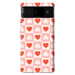 The Valentine's Collection | Heart Checkerboard Case Phone Case Casetry Essential Google Pixel 6