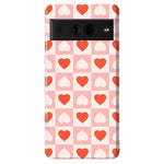 The Valentine's Collection | Heart Checkerboard Case Phone Case Casetry Essential Google Pixel 7 Pro