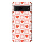 The Valentine's Collection | Heart Checkerboard Case Phone Case Casetry Essential Google Pixel 7