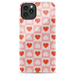 The Valentine's Collection | Heart Checkerboard Case Phone Case Casetry Essential iPhone 11 Pro Max