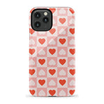 The Valentine's Collection | Heart Checkerboard Case Phone Case Casetry Essential iPhone 11 Pro