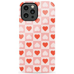 The Valentine's Collection | Heart Checkerboard Case Phone Case Casetry Essential iPhone 12 Pro Max