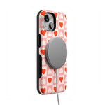 King of My Heart | Checkered Hearts Case Phone Case Casetry 