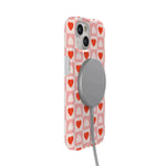 King of My Heart | Checkered Hearts Case Phone Case Casetry 