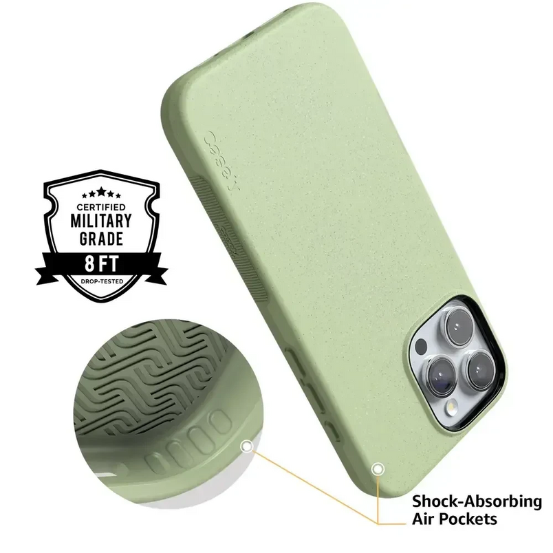 Kiwi Kiss | Matcha Green Shimmer Case iPhone Case get.casely 