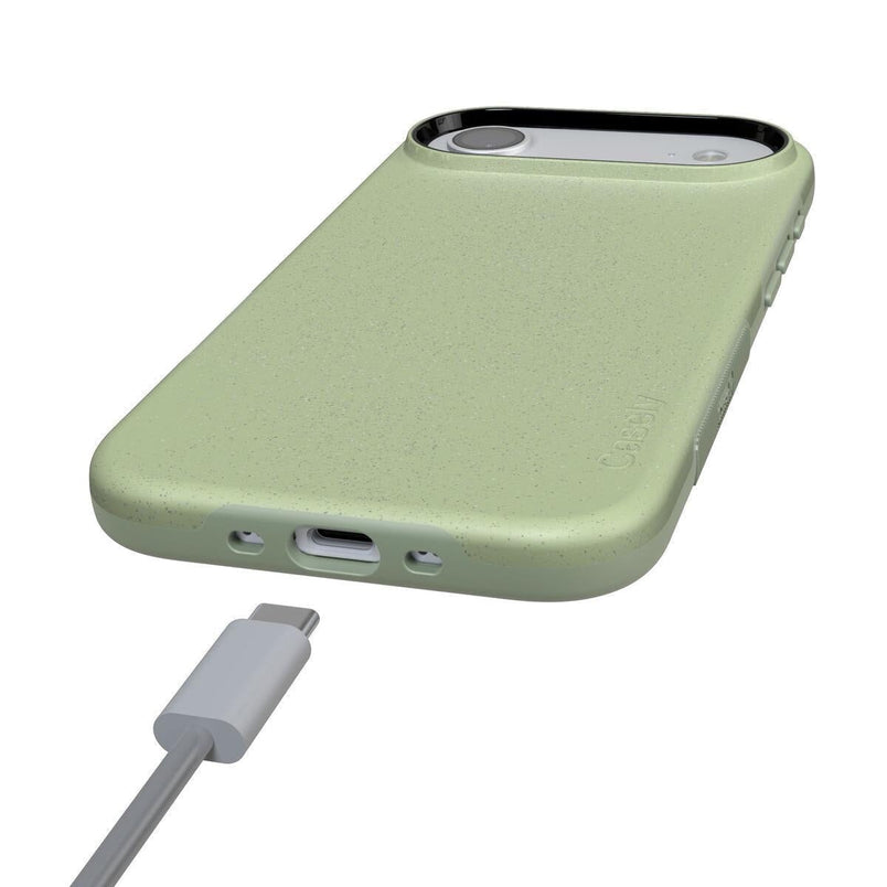 Kiwi Kiss | Matcha Green Shimmer Case iPhone Case get.casely 