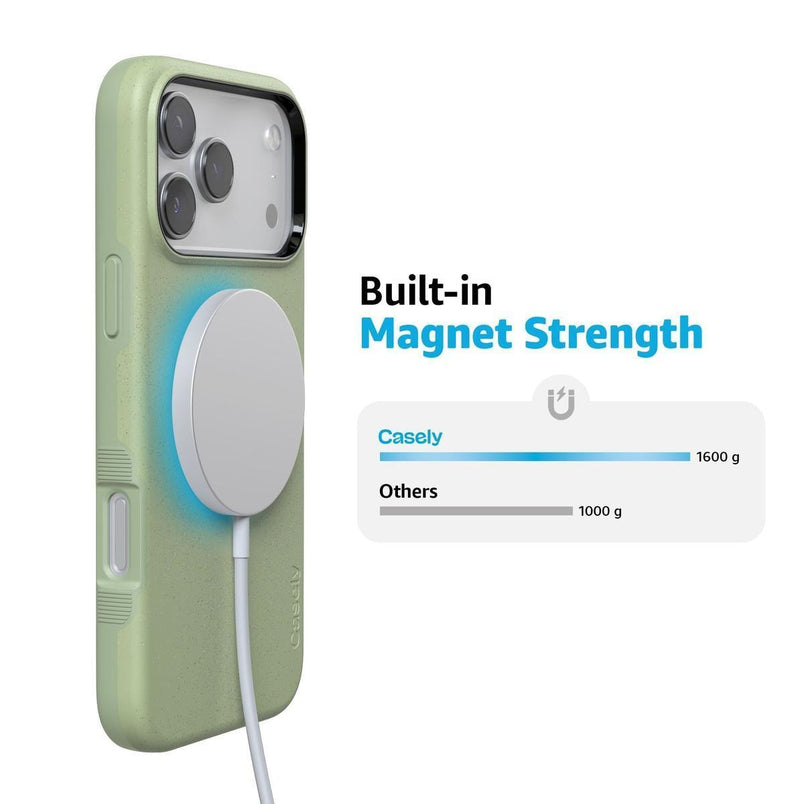 Kiwi Kiss | Matcha Green Shimmer Case iPhone Case get.casely 