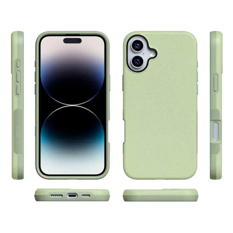 Kiwi Kiss | Matcha Green Shimmer Case iPhone Case get.casely 