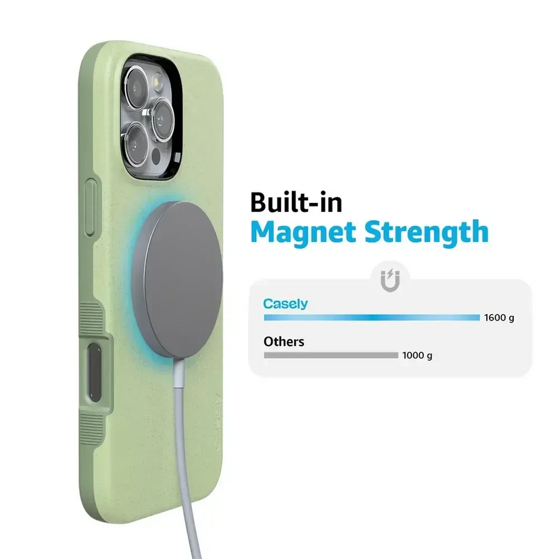 Kiwi Kiss | Matcha Green Shimmer Case iPhone Case get.casely 