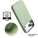 Kiwi Kiss | Matcha Green Shimmer Case iPhone Case get.casely 