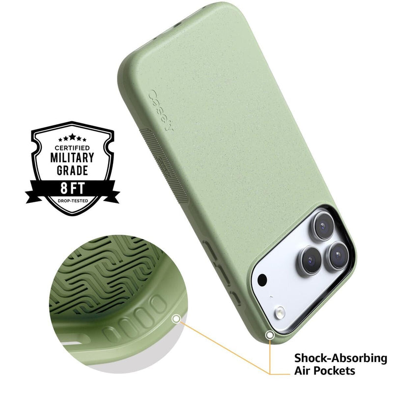 Kiwi Kiss | Matcha Green Shimmer Case iPhone Case get.casely 