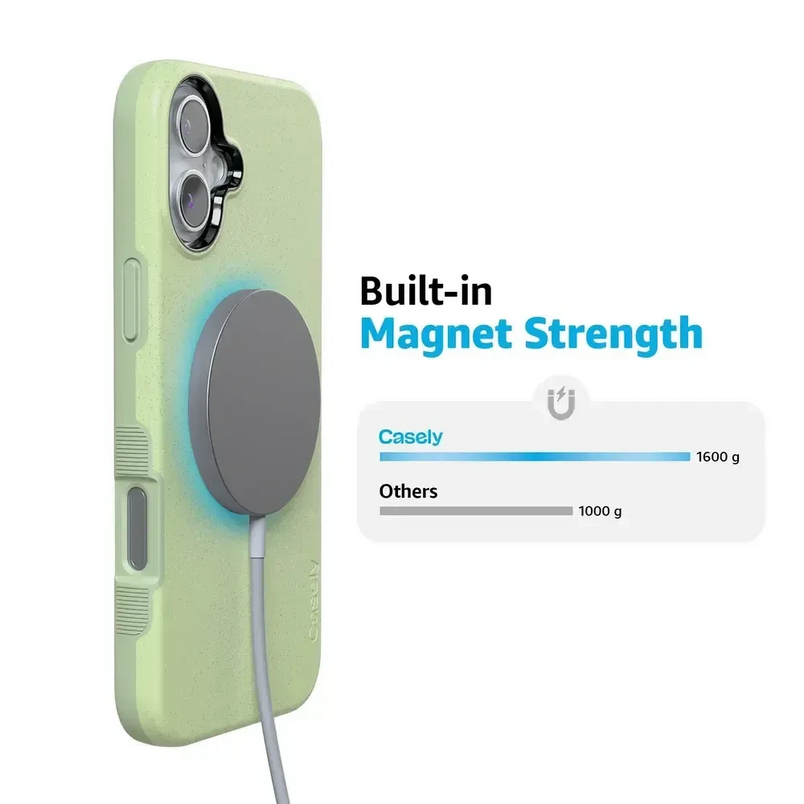 Kiwi Kiss | Matcha Green Shimmer Case iPhone Case get.casely 