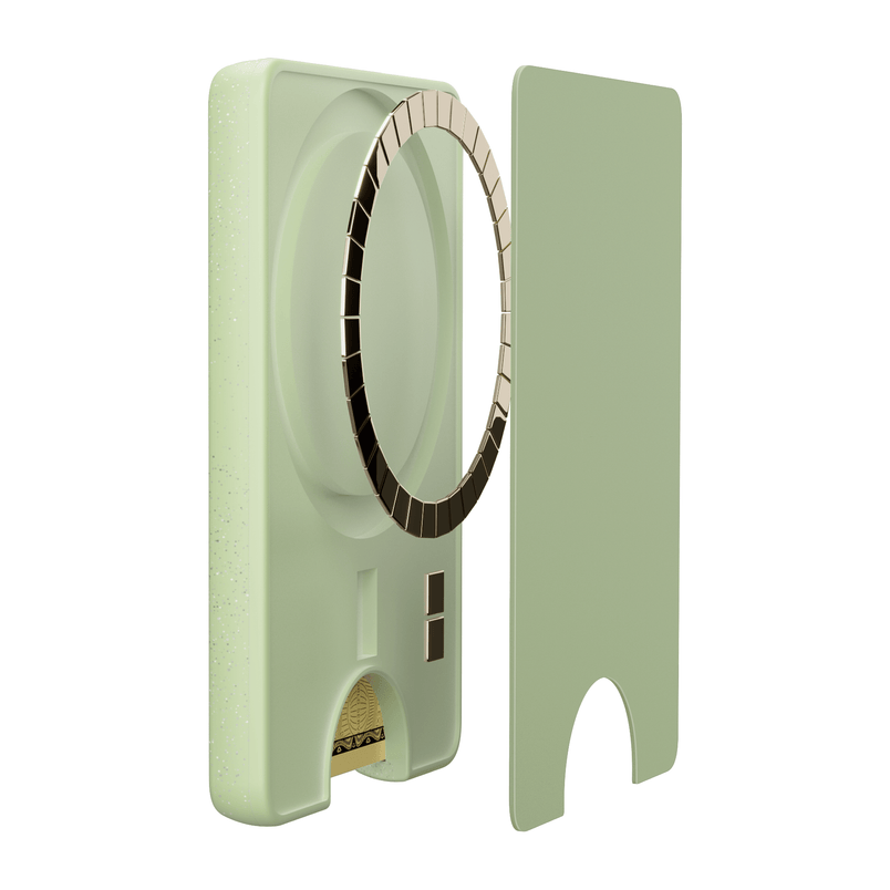 Kiwi Kiss | Matcha Green Shimmer MagWallet MagWallet get.casely 