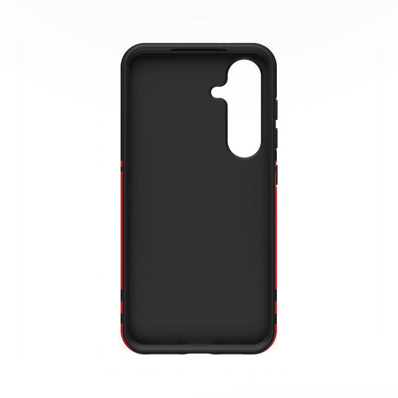 Storm Warning | Black & Red Stripes Case