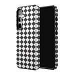 Salem's Hex | Black & White Checkered Case