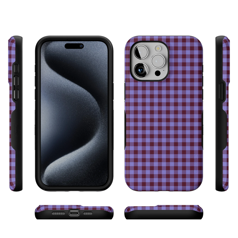 Sweet Jam | Purple Gingham Case