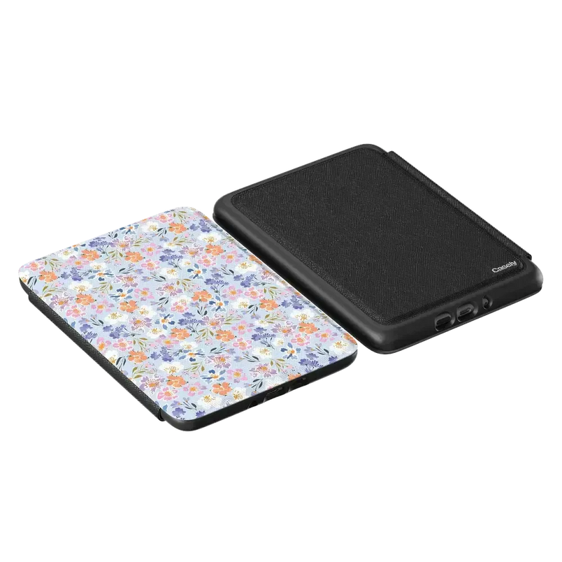 Poppy Meadows | Pastel Floral Kindle Case
