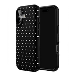 On the Dot | Black Polka Dot Case