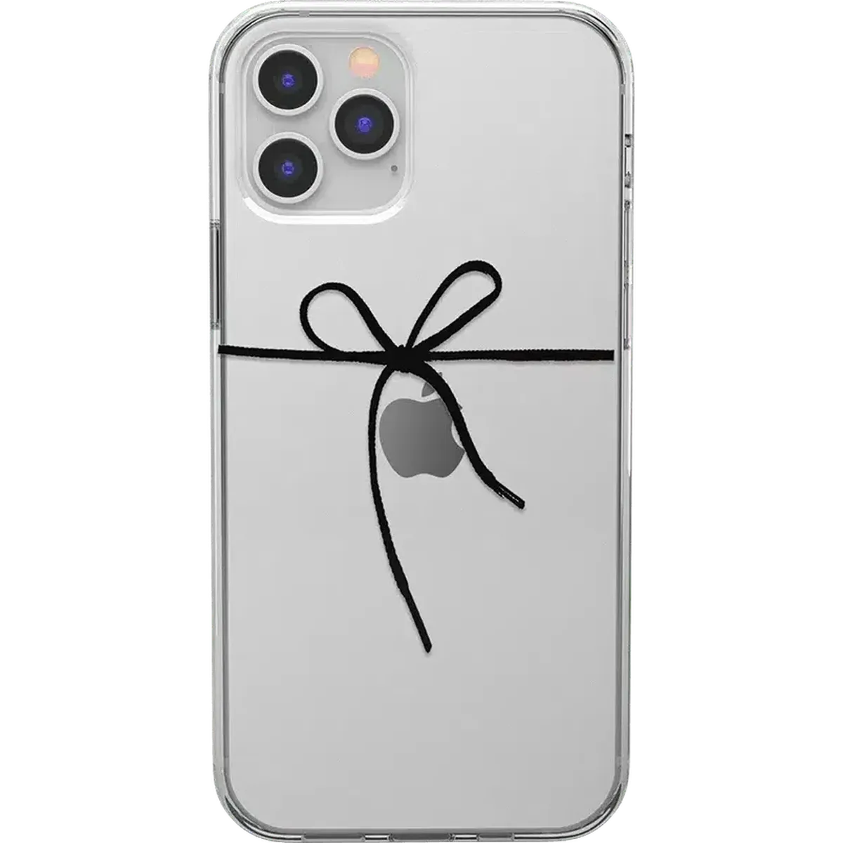 Knot Over U Clear Ribbon iPhone Case | Casely