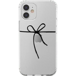 Knot Over U | Clear Ribbon Case iPhone Case get.casely Classic iPhone 12 