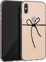 Knot Over U | Clear Ribbon Case iPhone Case get.casely 