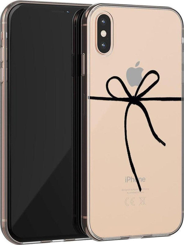 Knot Over U | Clear Ribbon Case iPhone Case get.casely 