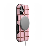 Uptown Gridlock | Pink Checkerboard Case