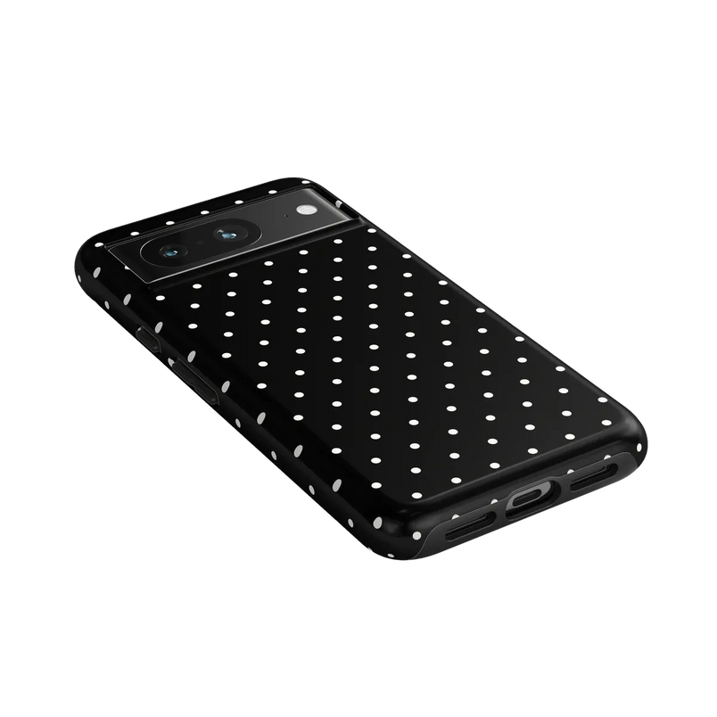 On the Dot | Black Polka Dot Case