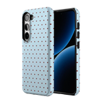 On the Dot | Blue Polka Dot Case