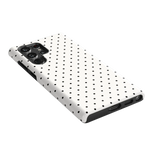 On the Dot | White Polka Dot Case