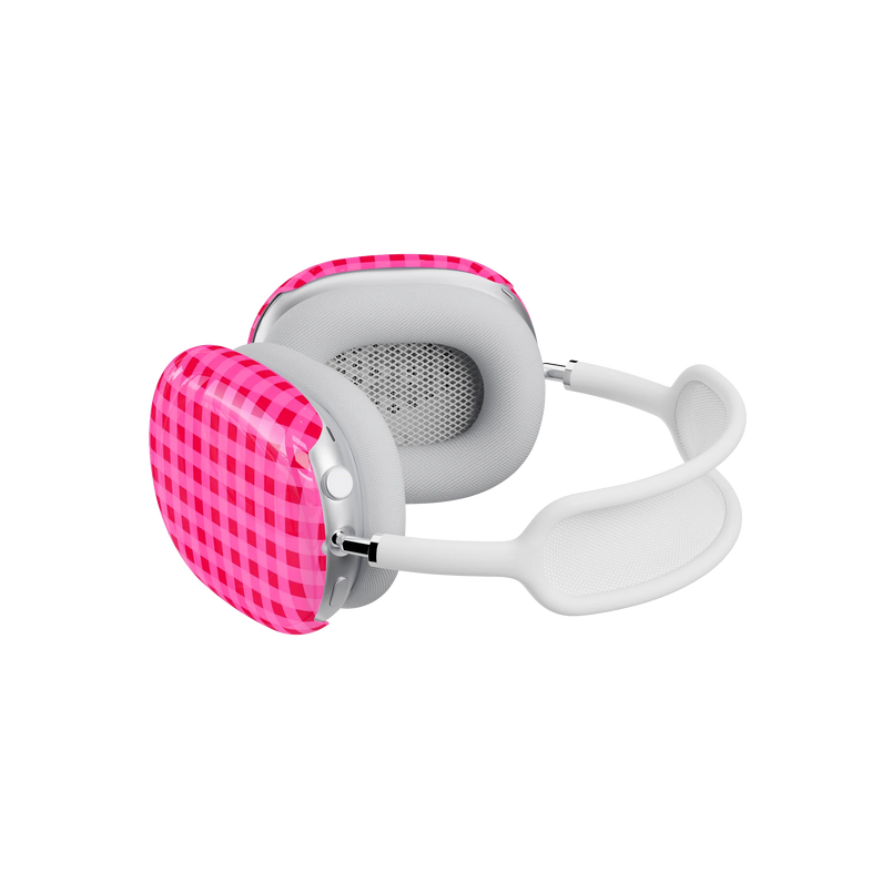 Sweet Jam | Hot Pink Gingham AirPods Max Case