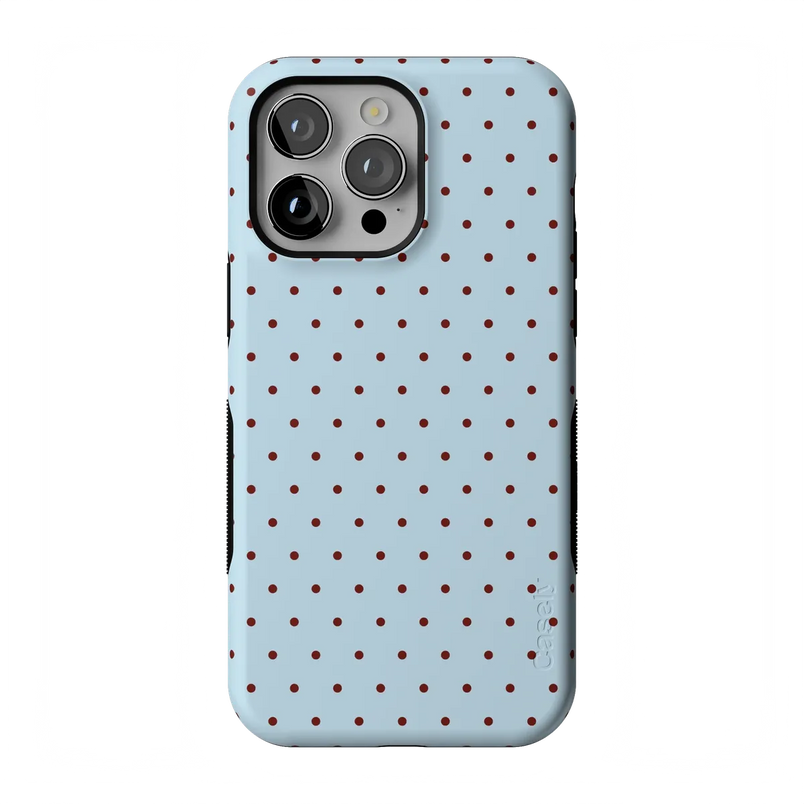 On the Dot | Blue Polka Dot Case