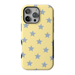 Shine Bright | Butter Yellow Stars Case - iPhone 16 Pro