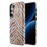 Untamed | Brown & Blue Zebra Case