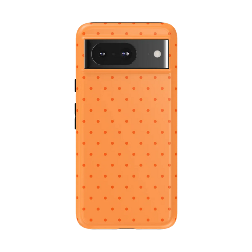 On the Dot | Orange Polka Dot Case