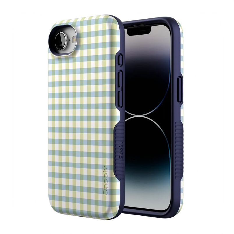 Pastel Picnic | Blue & Green Gingham Case
