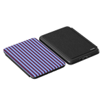 Perfect Stripes | Purple & Blue Stripes Kindle Case