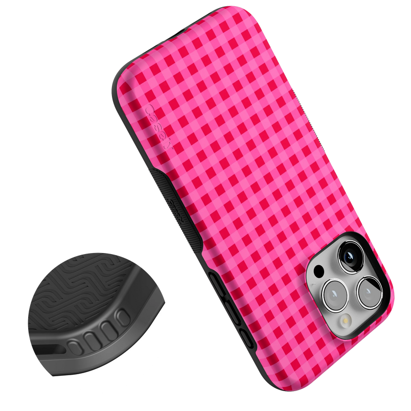 Sweet Jam | Hot Pink Gingham Case