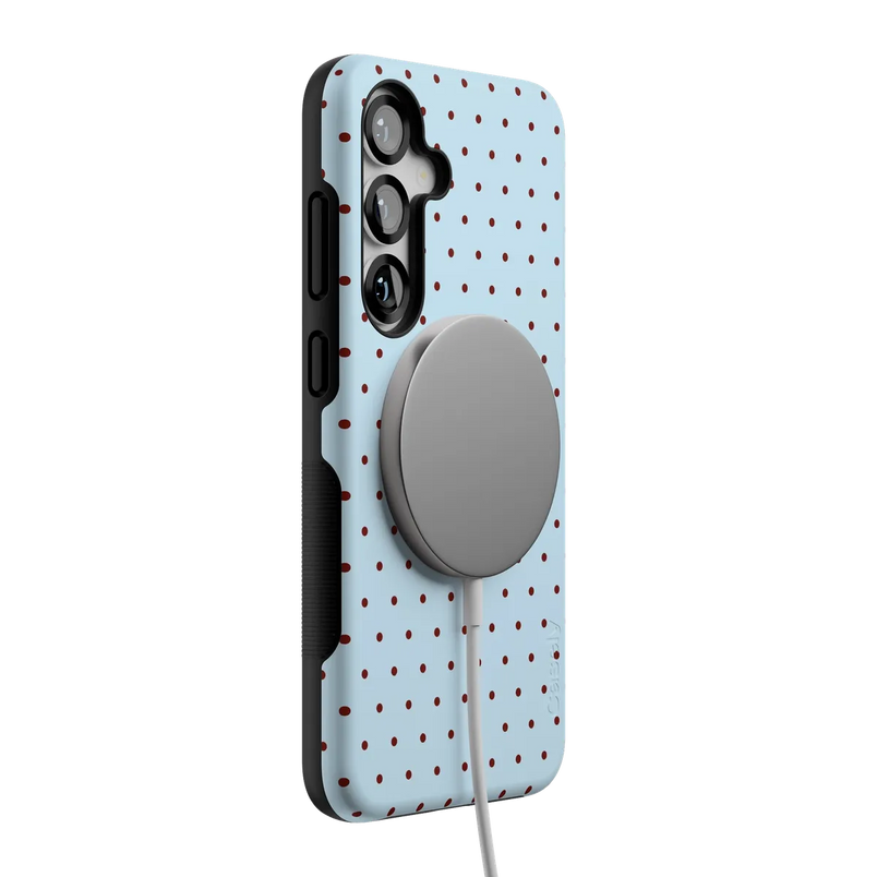 On the Dot | Blue Polka Dot Case