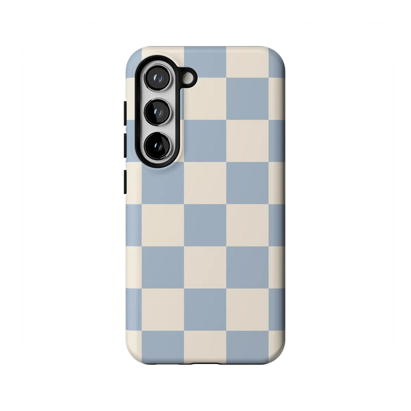 Fit Check | Light Blue Checkerboard Case - Galaxy S23