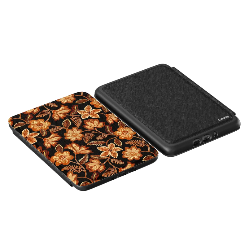 Maple Flowers | Floral Foliage Kindle Case